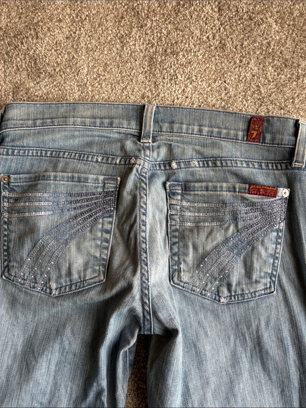 7 For All Mankind Dojo Jeans - Picture 8 of 12